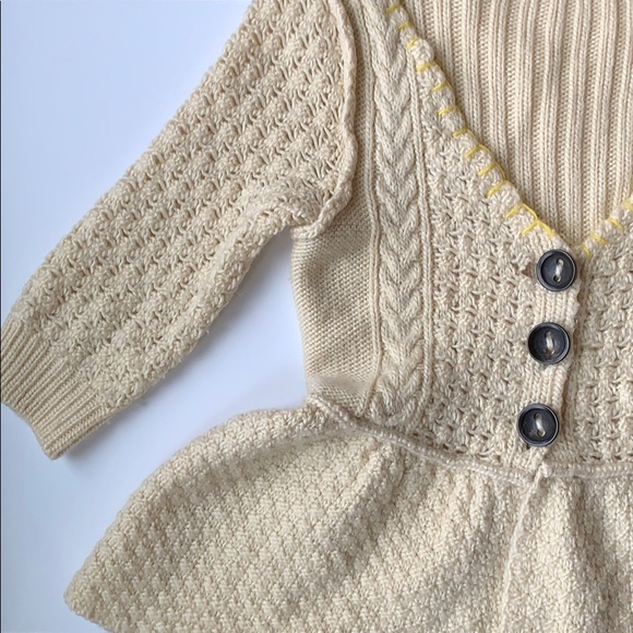 Free People Knit Peplum Cardigan - Picture 2 of 3